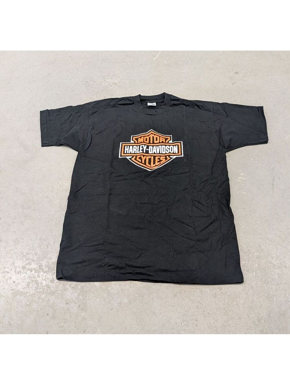 Vintage 90s Harley Davidson Single Stitch Black T-shirt